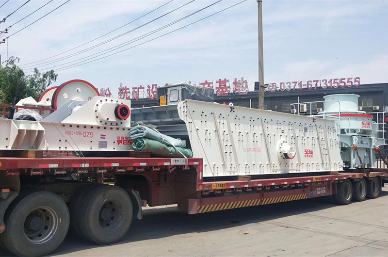 世博厂家石材加工设备发货