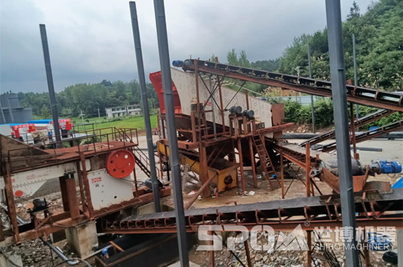 固定式建筑垃圾破碎生产线